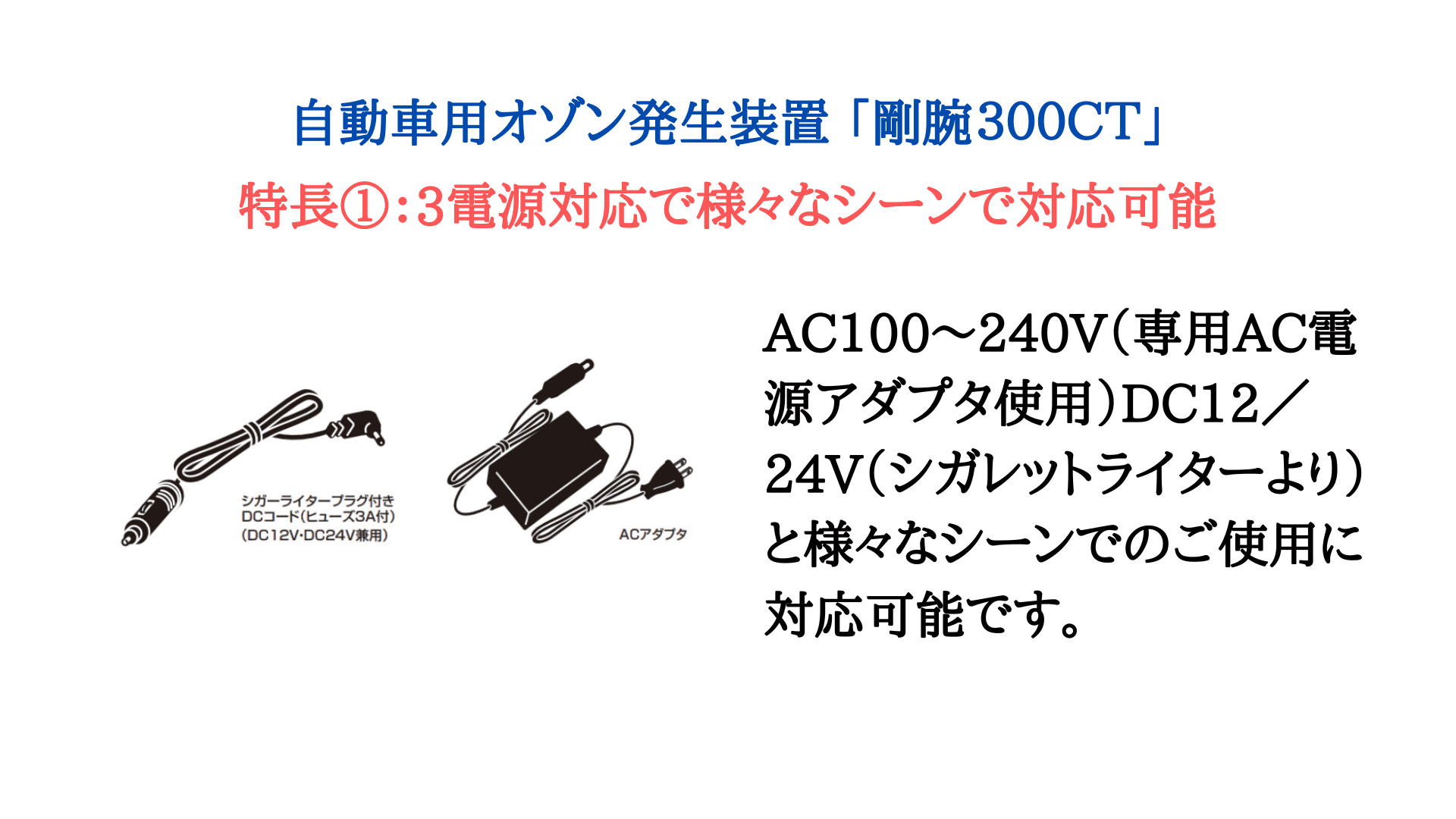 自動車用オゾン発生装置 「剛腕650F」 脱臭、消臭、除菌 自動車用オゾン発生装置 「剛腕650F」 脱臭、消臭、除菌