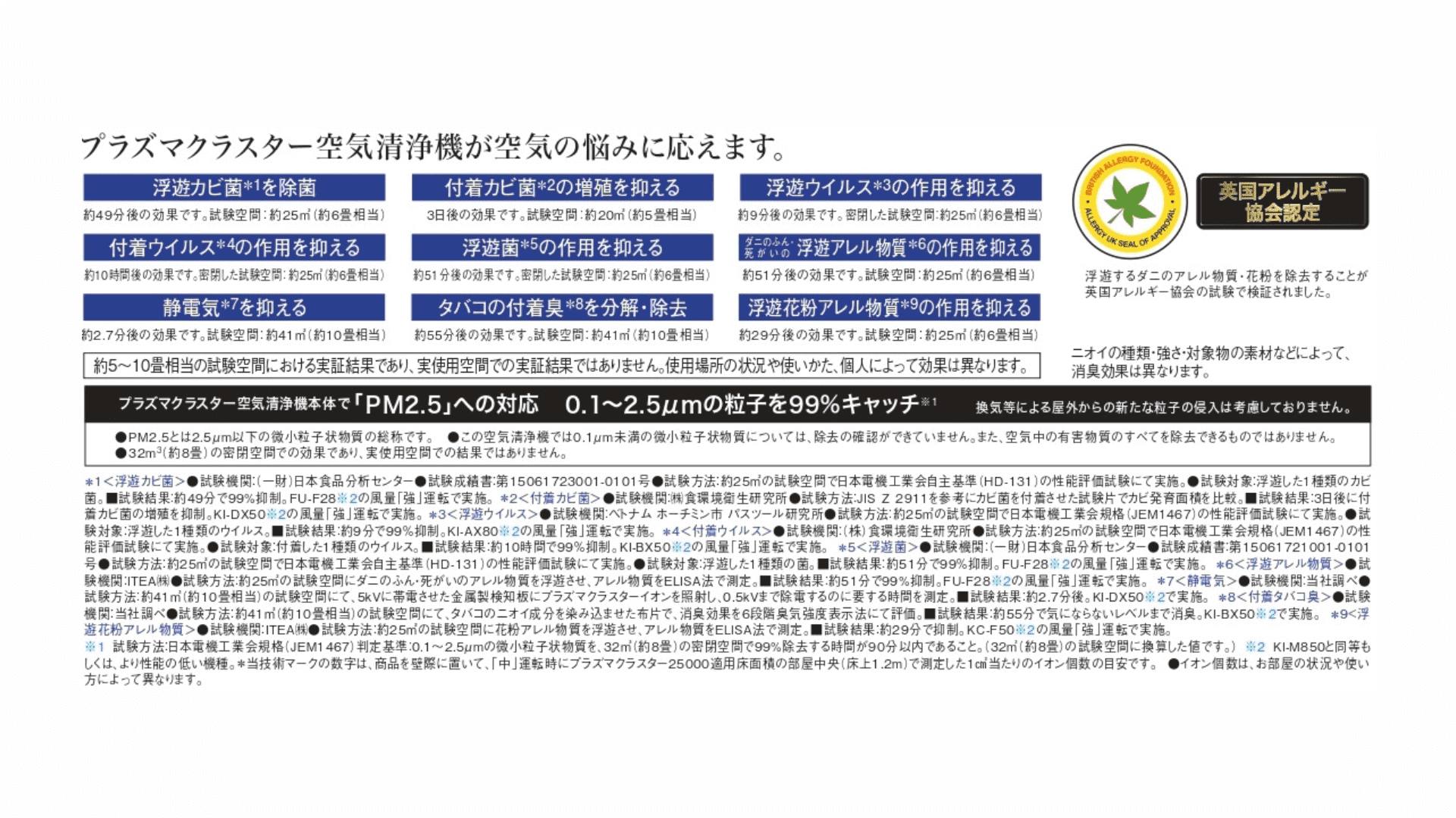 加湿空気清浄機 ＳＨＡＲＰ床置き型プラズマクラスター加湿空気清浄